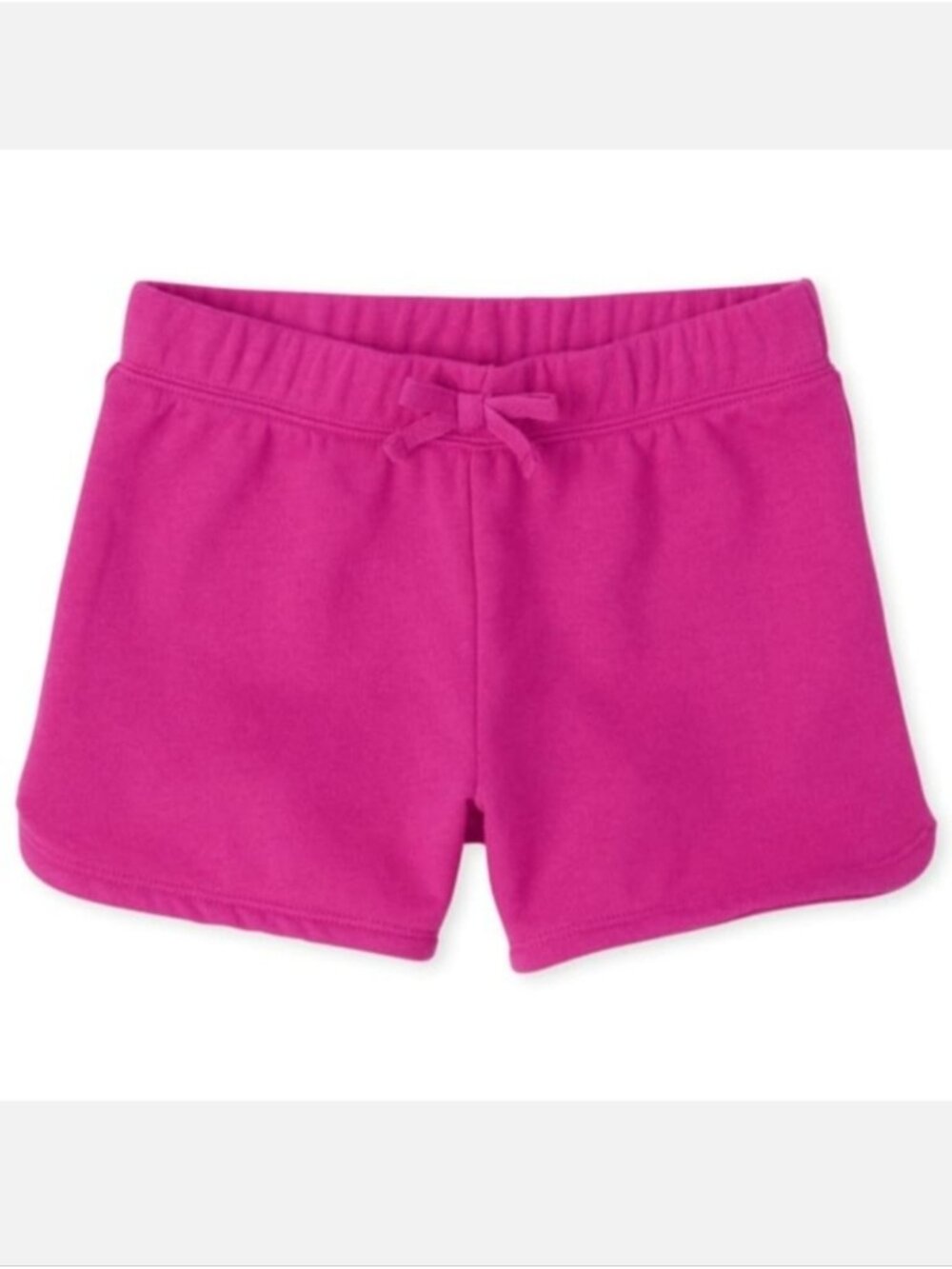 The Childrens Place French Terry Dolphin Shorts Girls Size XL 14 Solid Pink